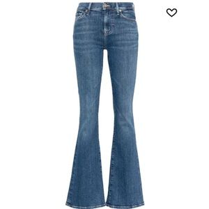 7 for All Mankind Ali High-Rise Flared Jeans - Blue